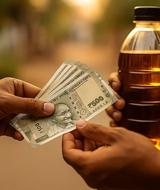 You get paid for something you throw away without hesitation